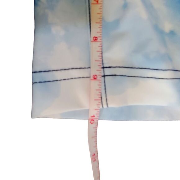 SPEEDO Swim Trunks‎ Tie Waist Ombre Water Print Size Men's L - Picture 10 of 13